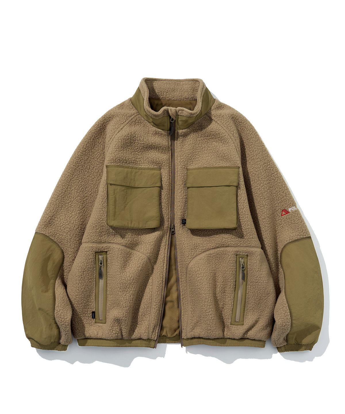 유니폼브릿지(UNIFORM BRIDGE) AE polartec fleece jacket beige