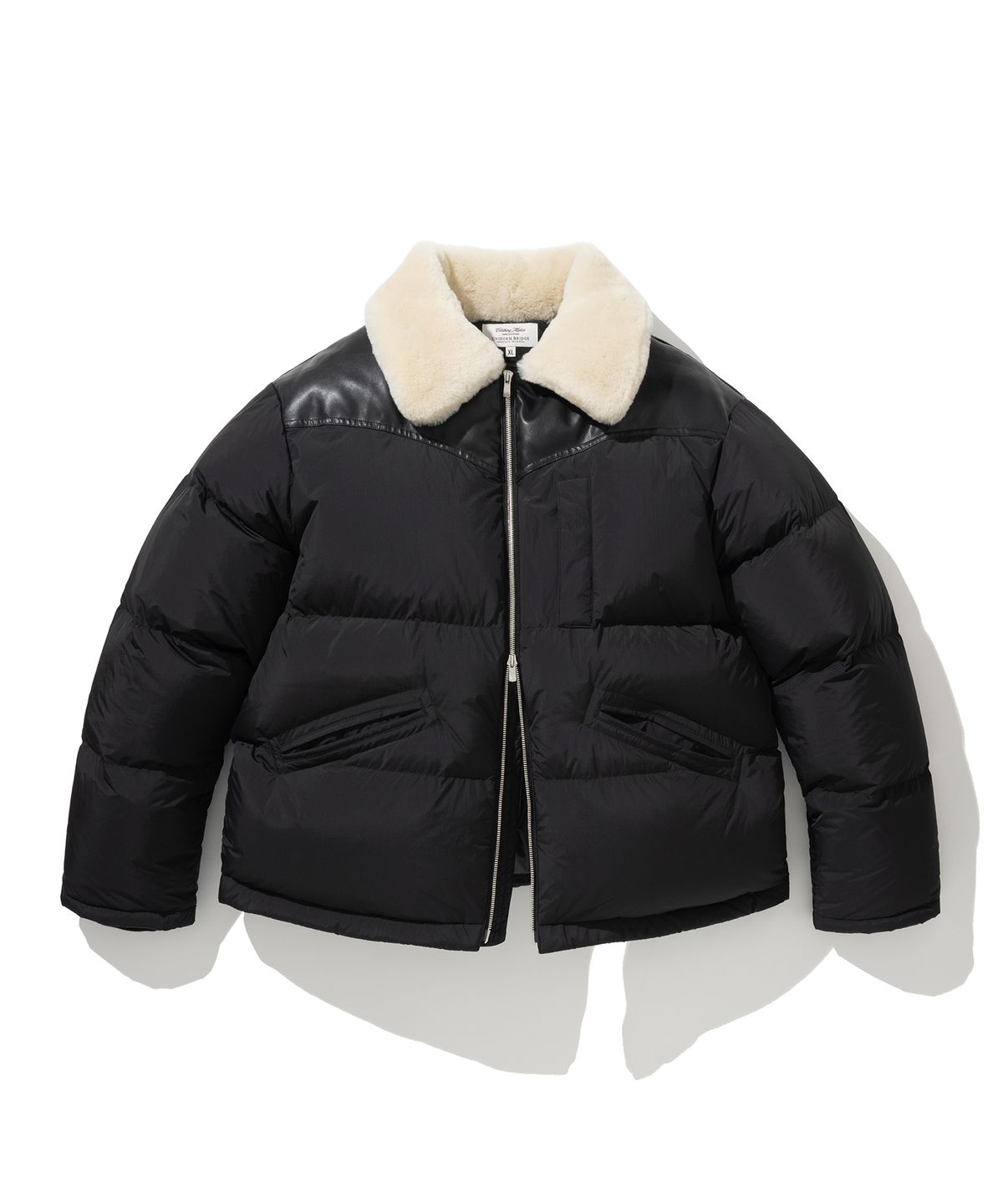 유니폼브릿지(UNIFORM BRIDGE) drizzler goose down parka black