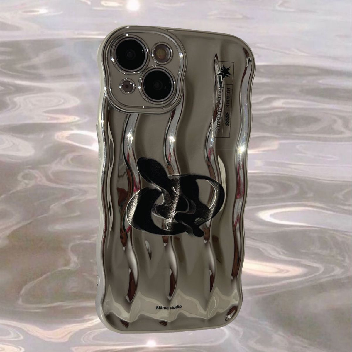블레임 스튜디오(BLAMESTUDIO) 3D Logo metallic case