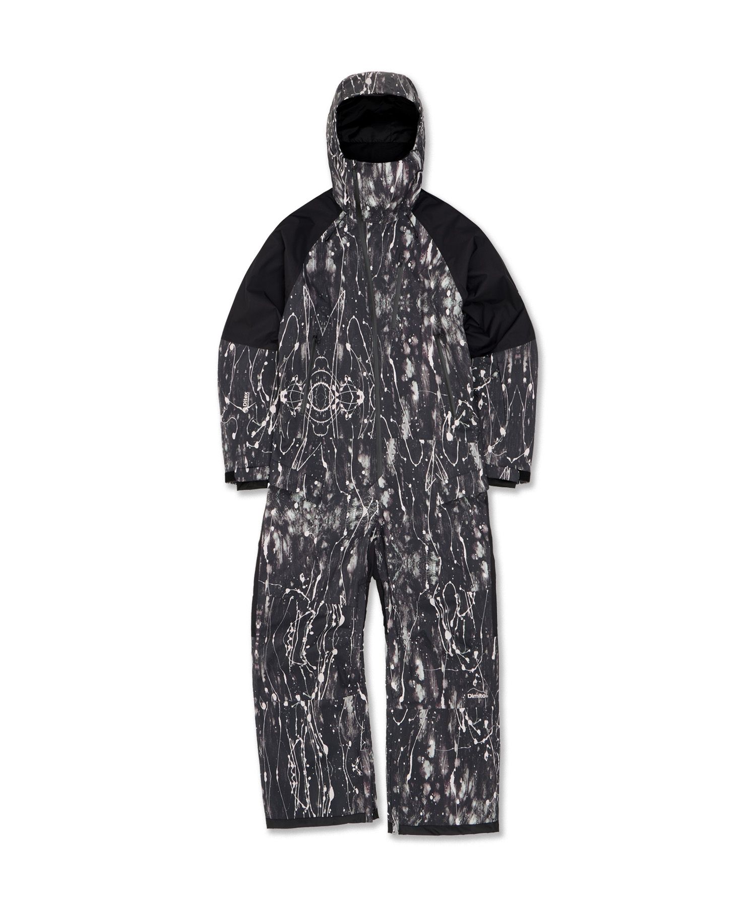 MUSINSA | DIMITO APEX JUMPSUIT P-WORK BLACK