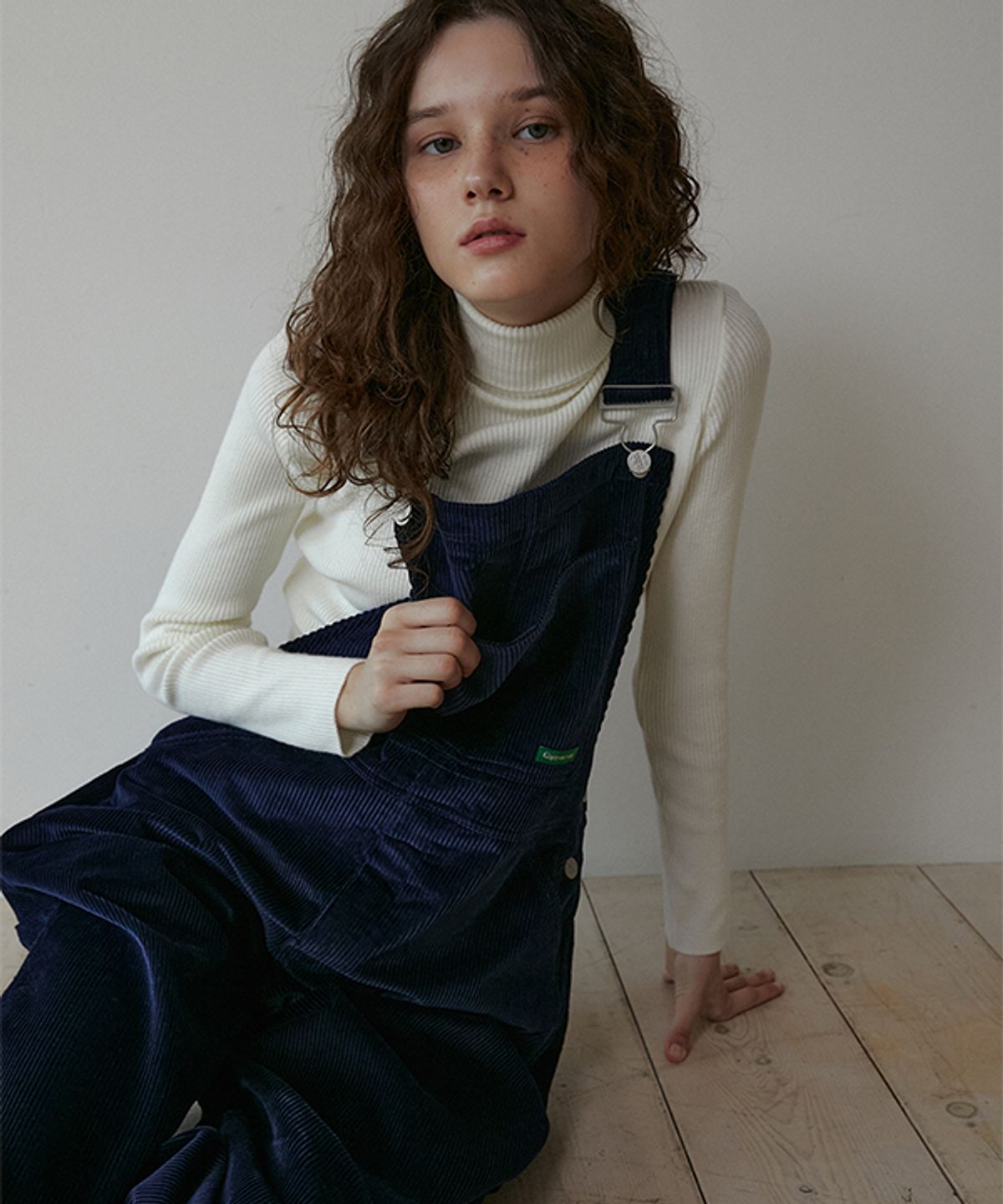 그린버터(GREENBUTTER) Soft Knit Turtleneck (Ivory)
