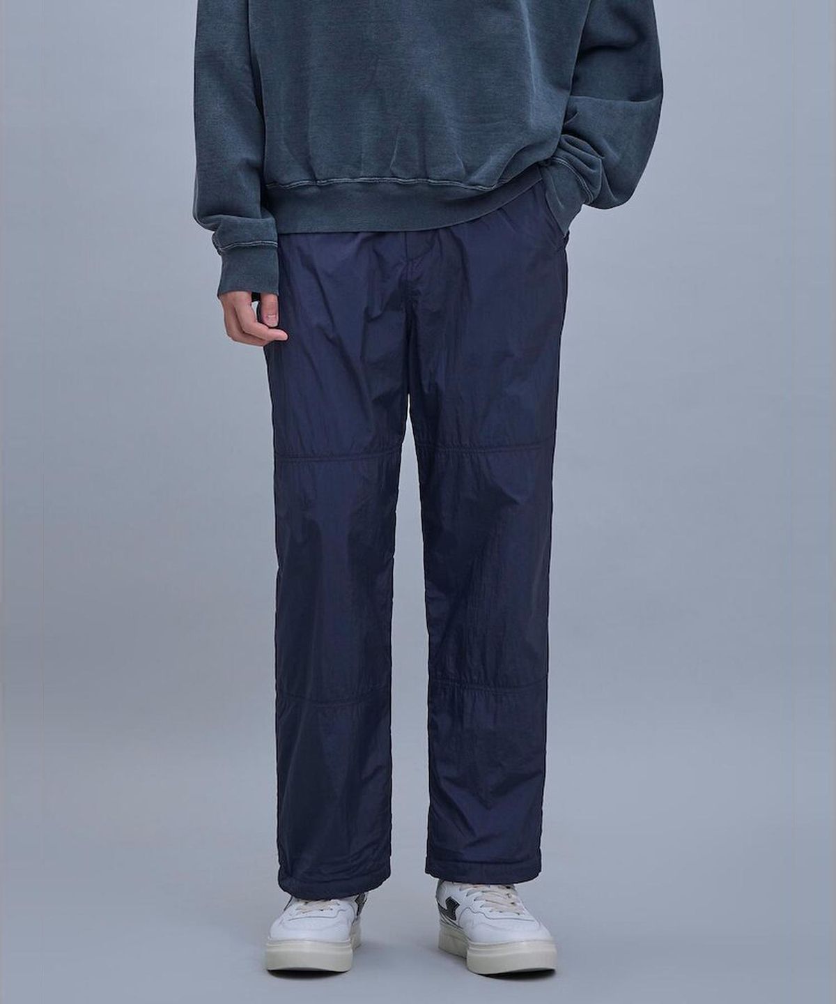 시프트지(SHIFT.G) Drifter Wide Nylon Pants  Navy
