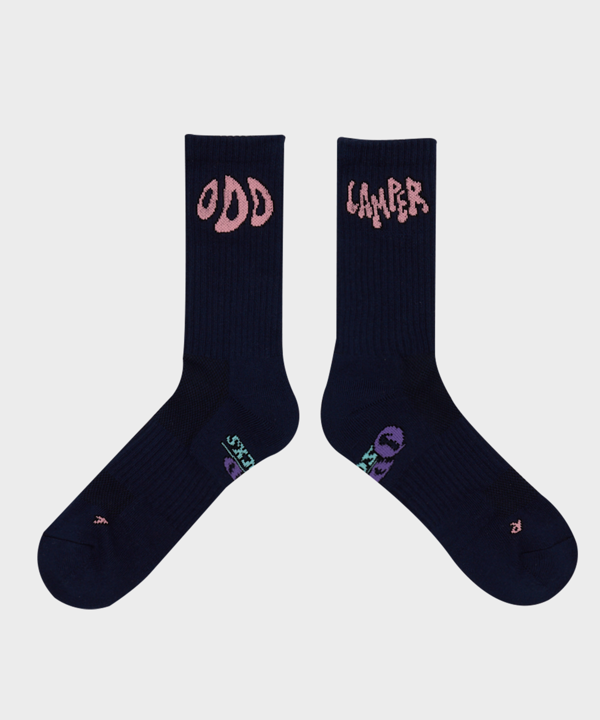 오드삭스(ODDSOCKS) 쿨맥스 아웃도어 등산 크루 삭스 -오드 캠퍼 (네이비)