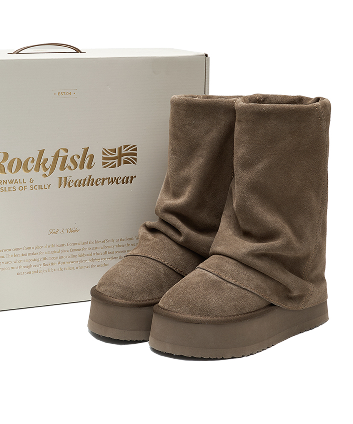 락피쉬웨더웨어(ROCKFISH WEATHERWEAR) MAXI FOLDED BOOTS MIDDLE(10inch) - 3 colors