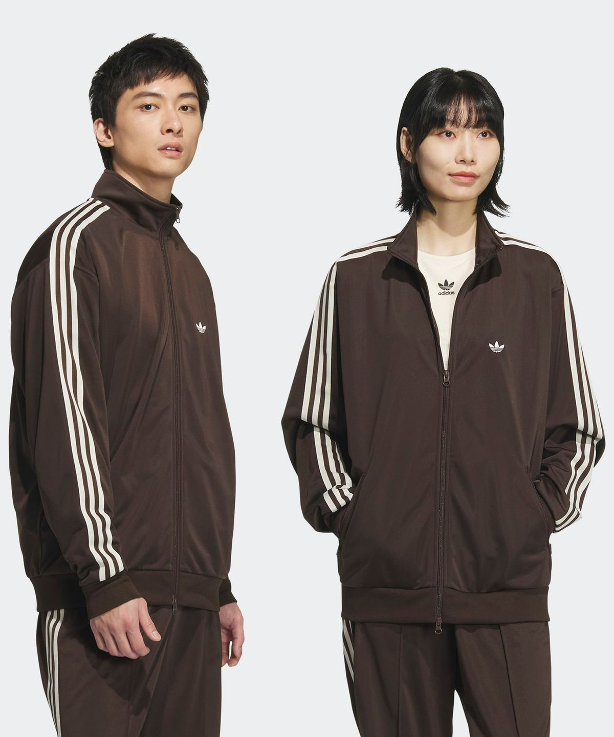 아디다스(ADIDAS) BB 트랙탑 - 다크브라운 / JD5267