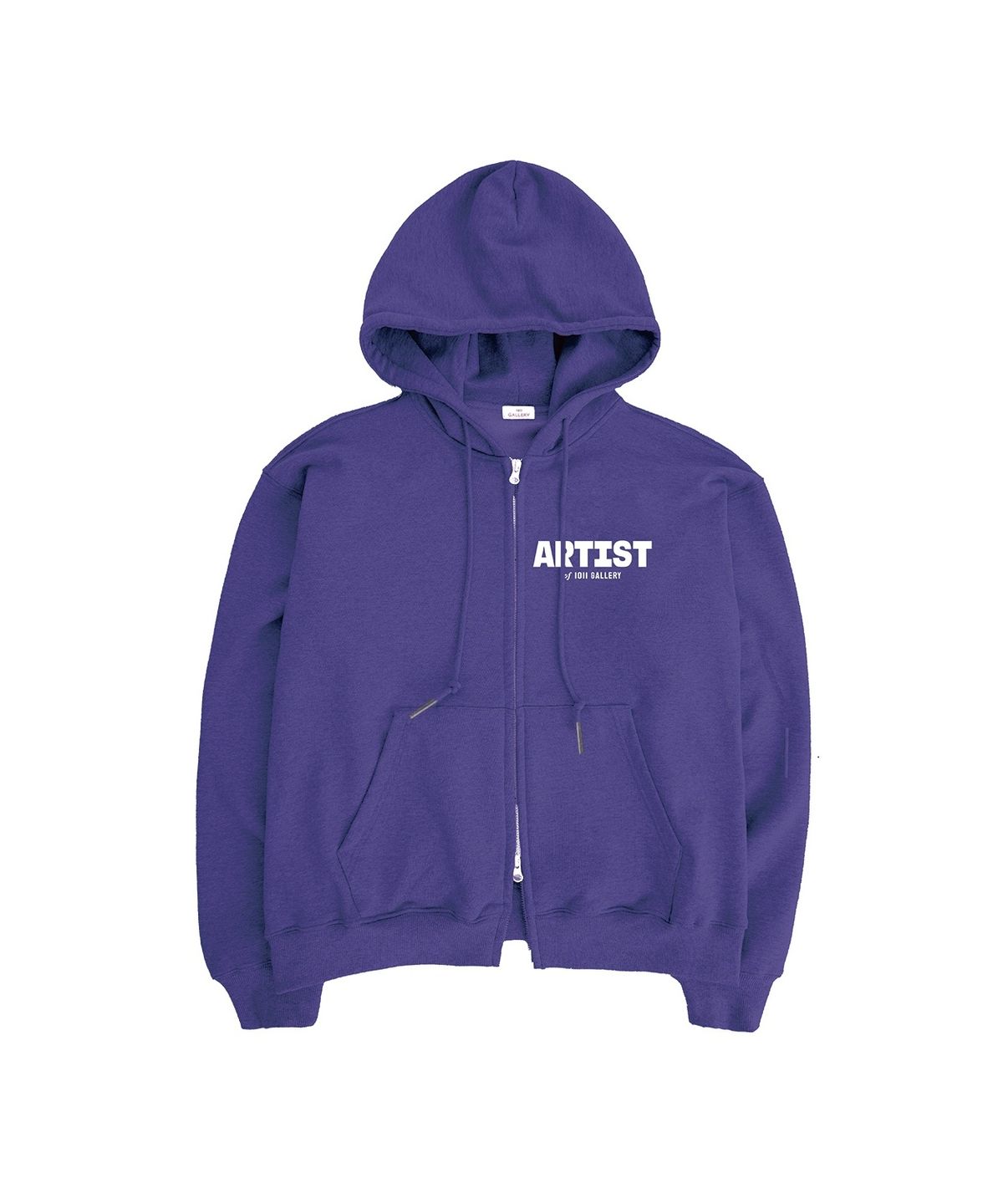 1011갤러리(1011 GALLERY) Artist Hoodie Zip-Up - Purple