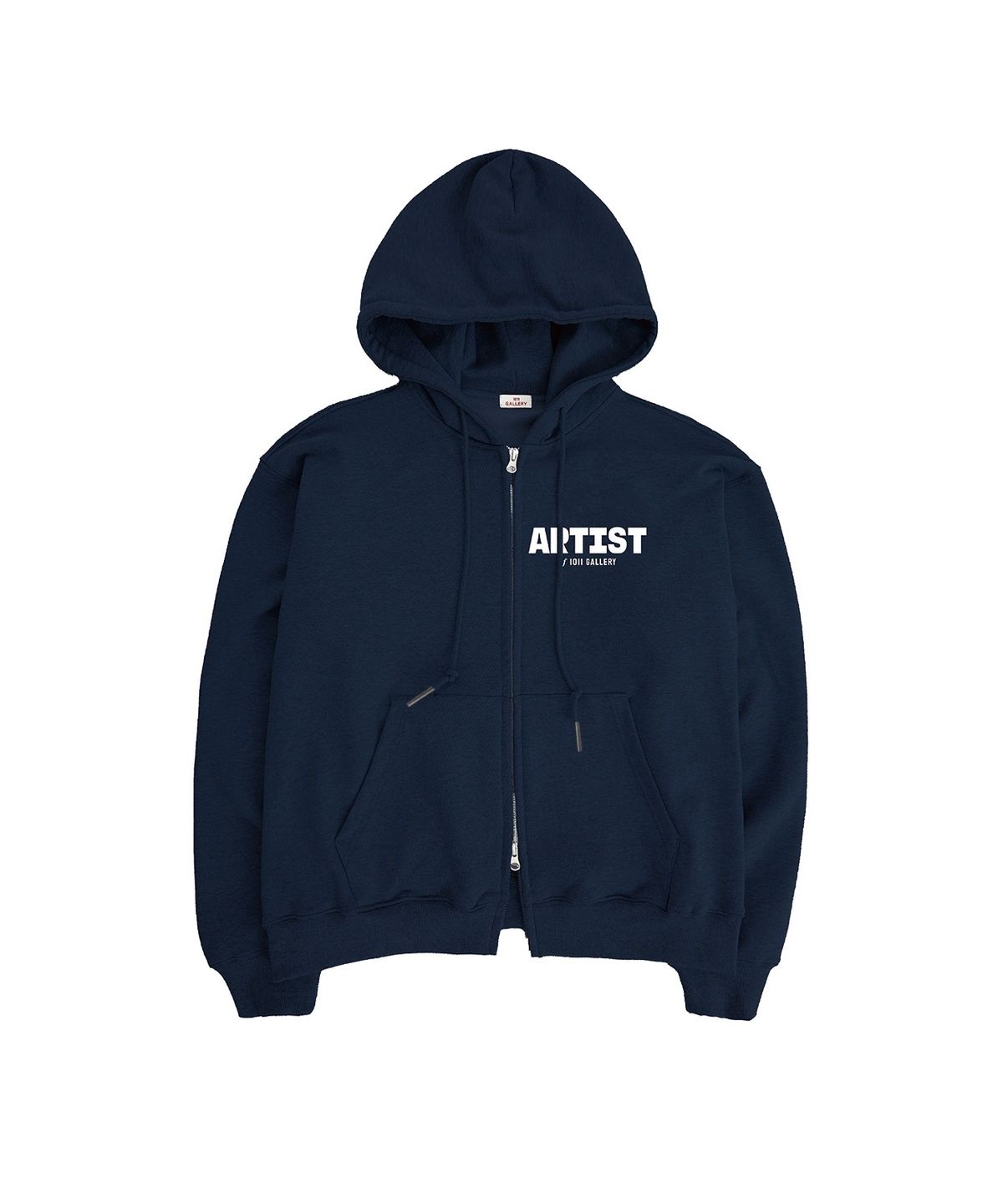 1011갤러리(1011 GALLERY) Artist Hoodie Zip-Up - Navy