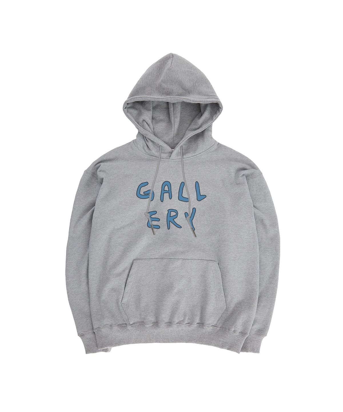 1011갤러리(1011 GALLERY) Gallery Logo Hoodie - Grey