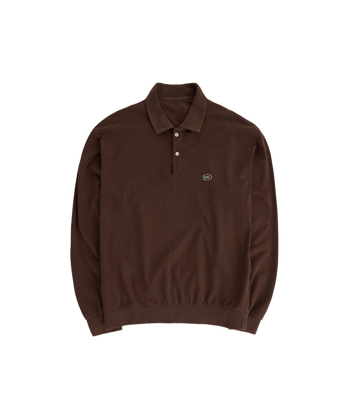 1011갤러리(1011 GALLERY) Gallery Logo PK T-Shirt - Brown