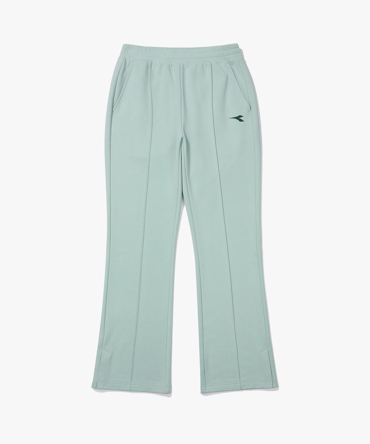 디아도라(diadora) 테니크 웜업 부츠컷 팬츠 우먼 MINT