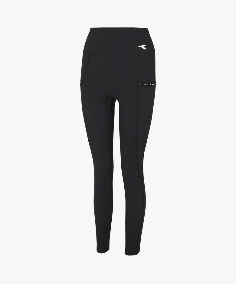 듀얼 포켓 기모 레깅스 우먼 BLACK