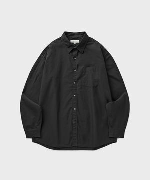 EDITOR SHIRT [WASHED BLACK]