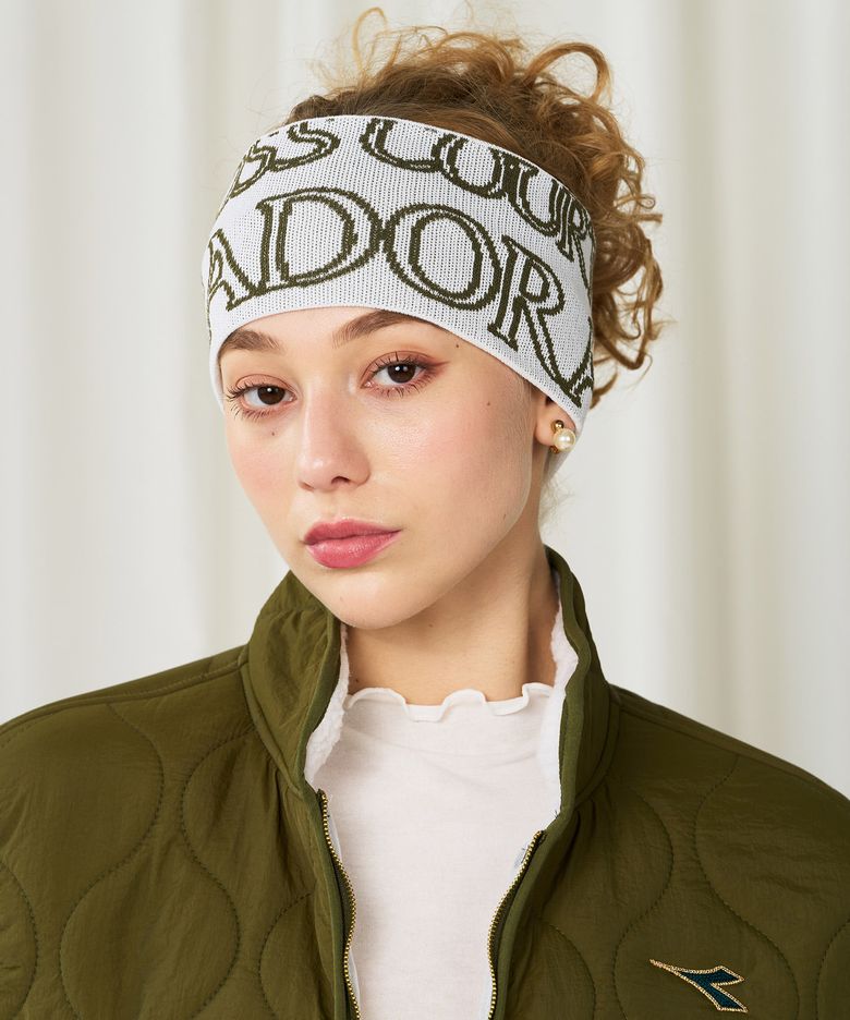 크로스코트 헤어밴드 OFF WHITE