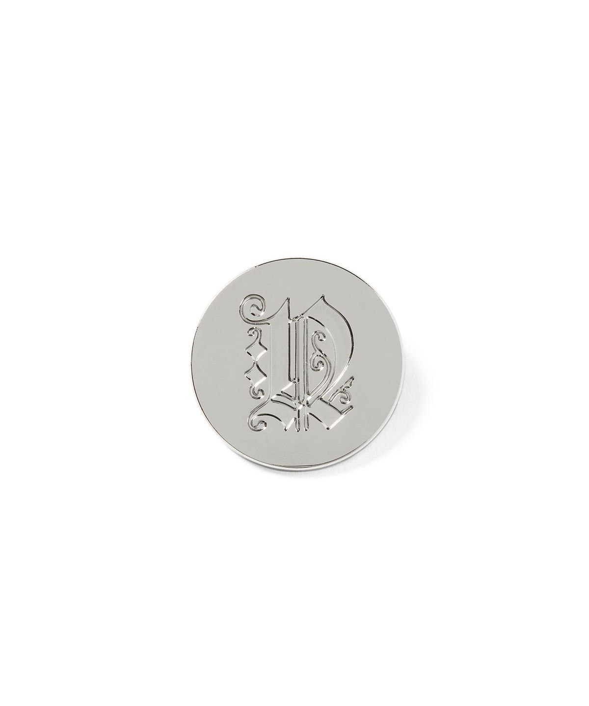 디스이즈네버댓(THISISNEVERTHAT) Fortuna N-Logo Pin Silver