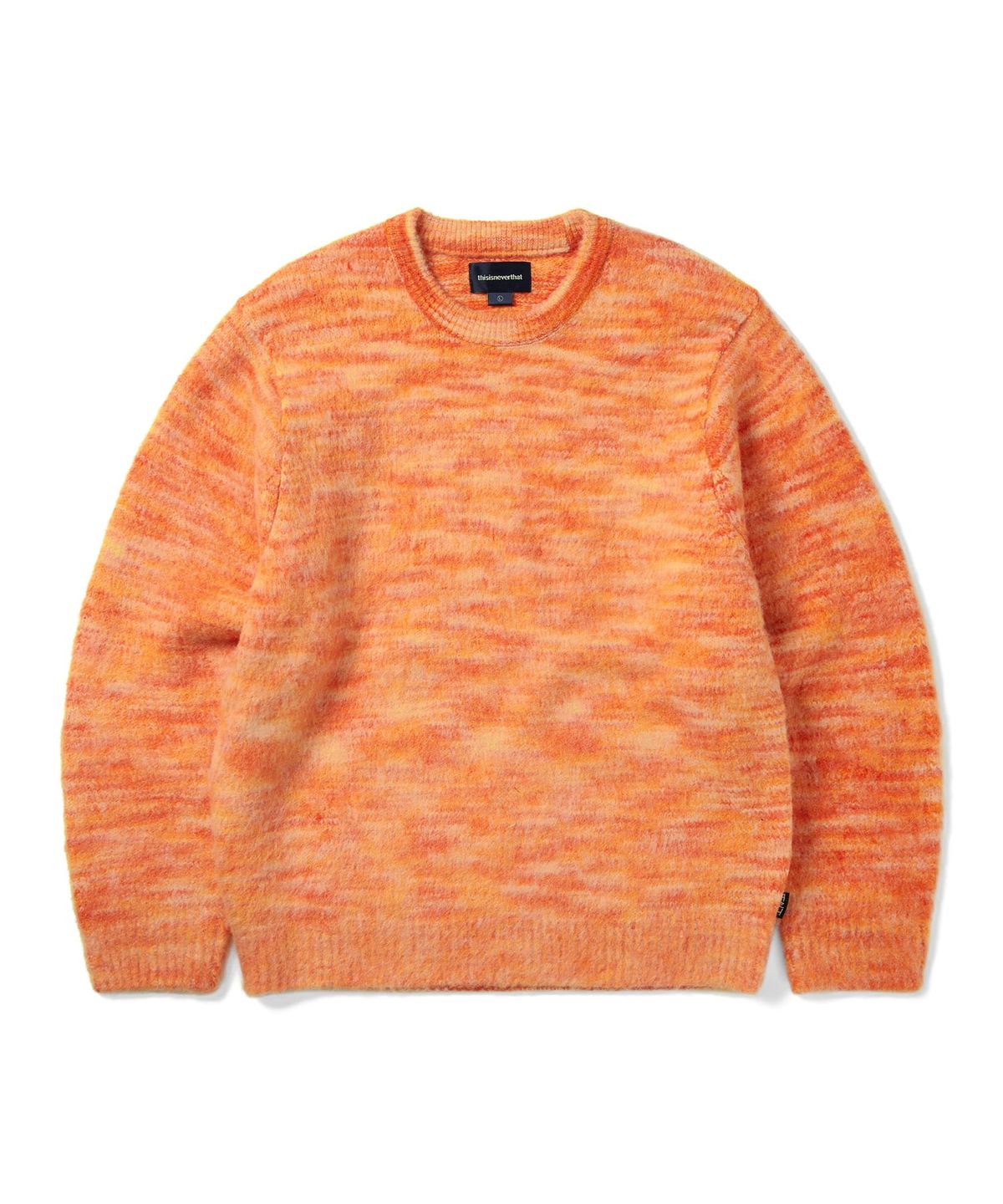 디스이즈네버댓(THISISNEVERTHAT) Static Knit Sweater Orange