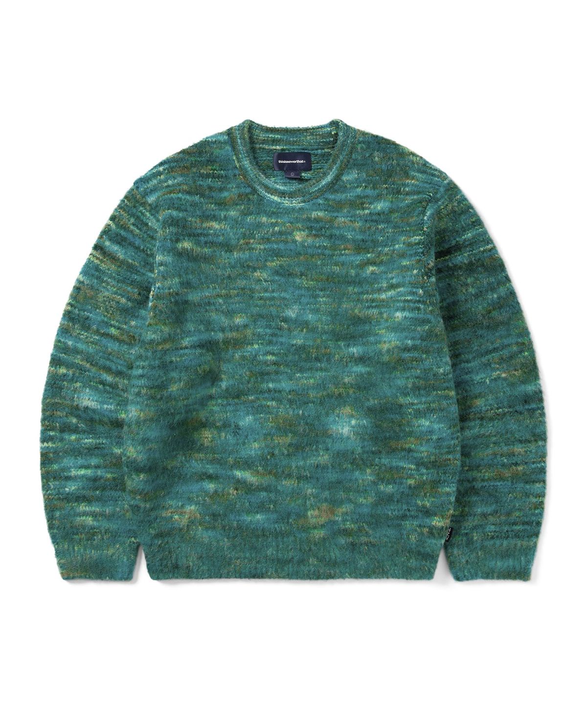 디스이즈네버댓(THISISNEVERTHAT) Static Knit Sweater Green