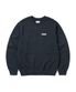 Script Label Crewneck Navy