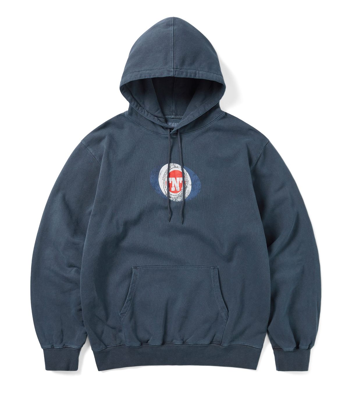 디스이즈네버댓(THISISNEVERTHAT) TNT Oval Hoodie Midnight