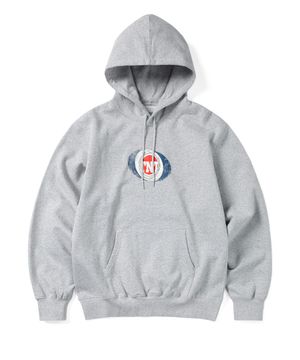 TNT Oval Hoodie Heather Grey