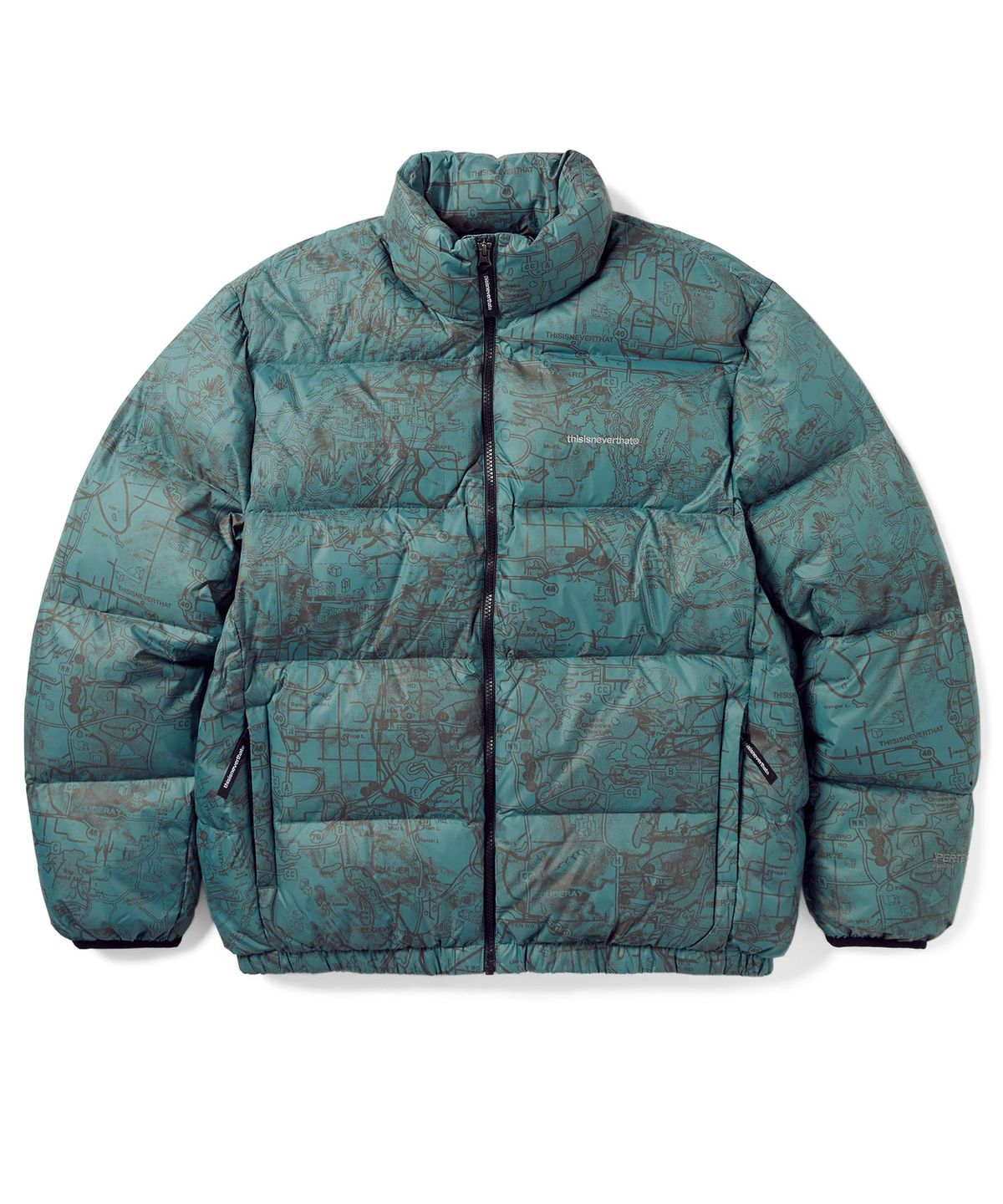 디스이즈네버댓(THISISNEVERTHAT) PERTEX® T Down Jacket Teal
