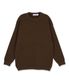 데일리 비스코스 크루넥 니트_브라운