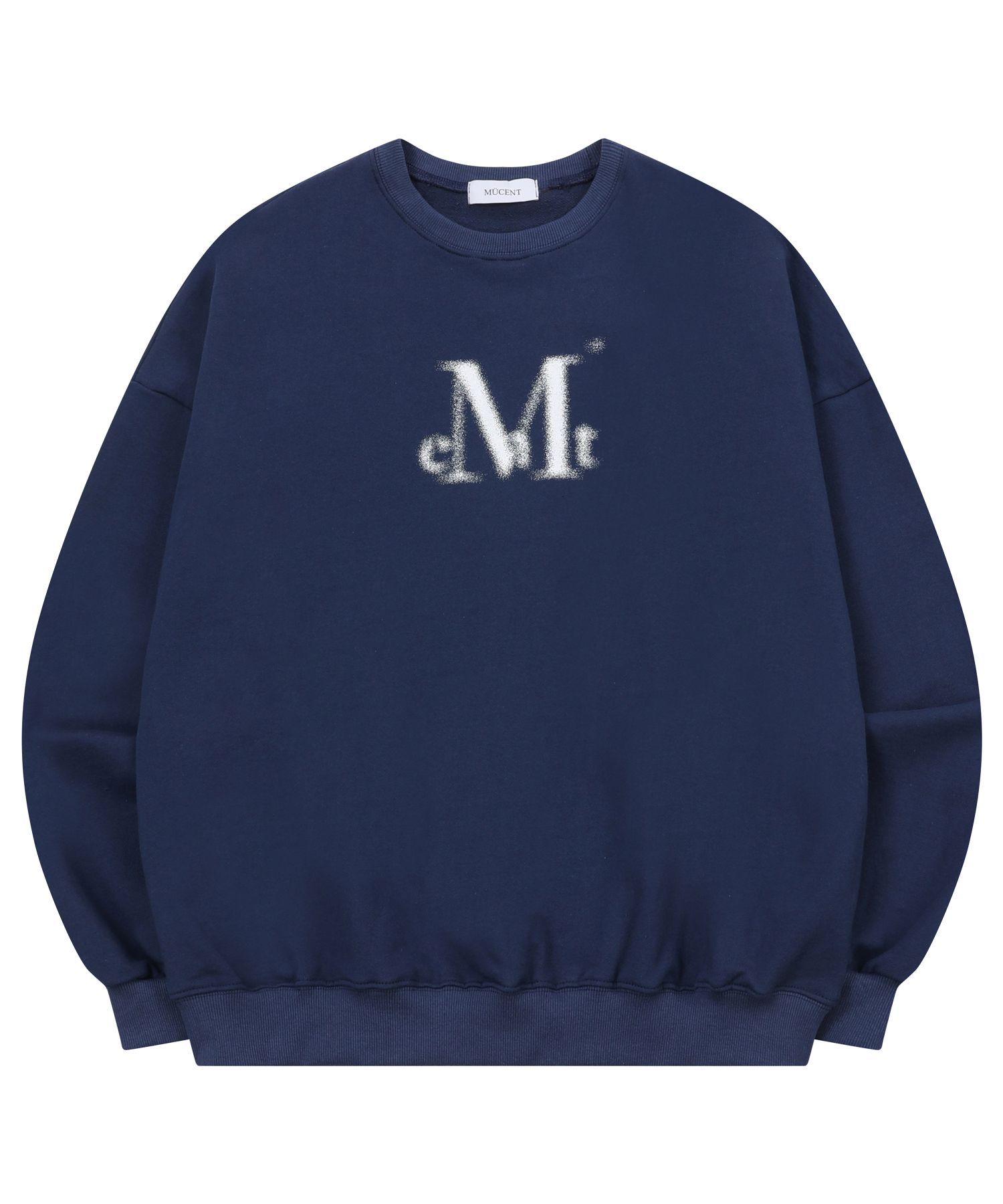 ★MUCENT★ Spray Logo Signature Man to Man Unisex 4 Colors MUSINSA | MUCENT Spray Logo Signature Man to Man Unisex (4