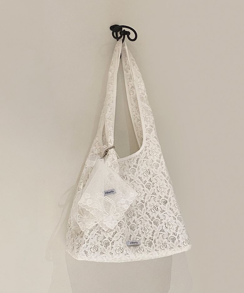 LACE BAG WHITE