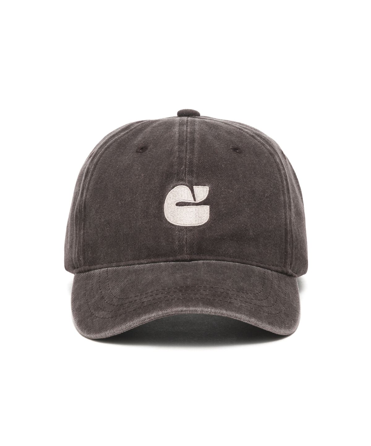 칼린(CARLYN) 뉴 로고 워시드 캡 J74104010 BROWN