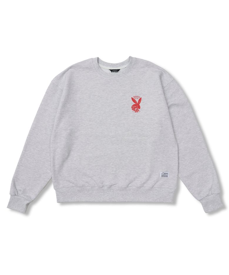 Rd 368 Oversized Crewneck Melange