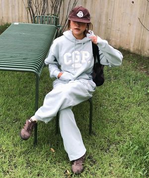 CGP 아치 로고 후드티_민트BDW