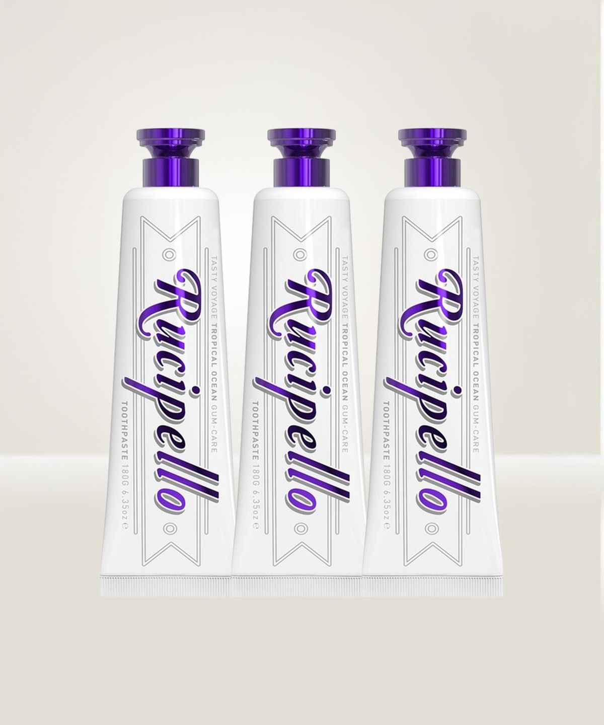 루치펠로(RUCIPELLO) 트로피칼오션 치약 180g 3개입