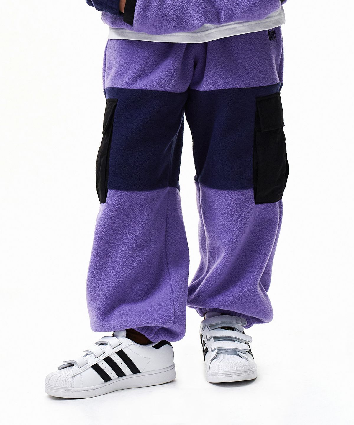 브라운브레스 키즈(BROWNBREATH KIDS) KIDS FLEECE PANTS - PURPLE