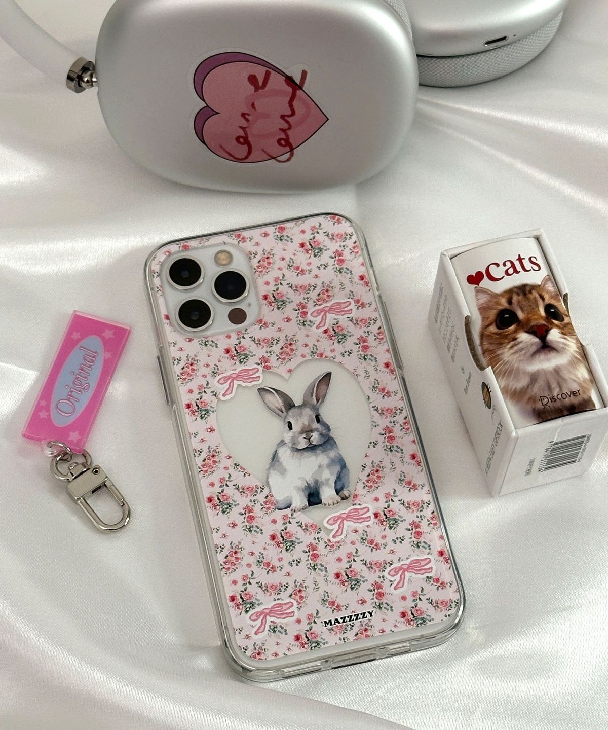 마찌(MAZZZZY) Vintage bunny pattern (맥세이프/젤하드)