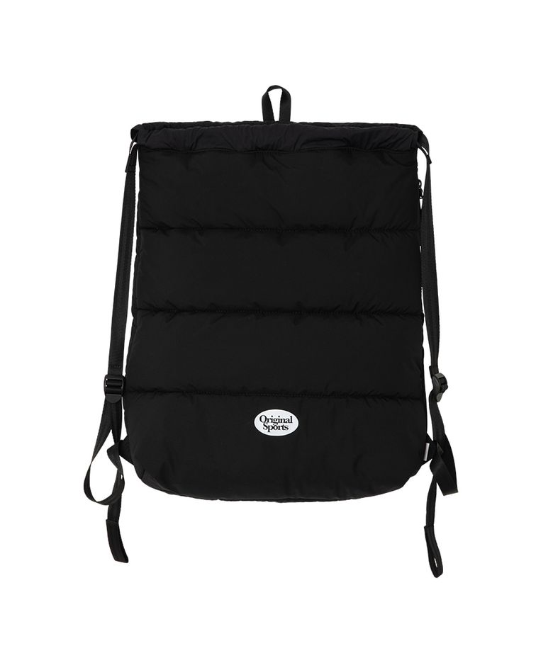 PADDED BACKPACK BLAK