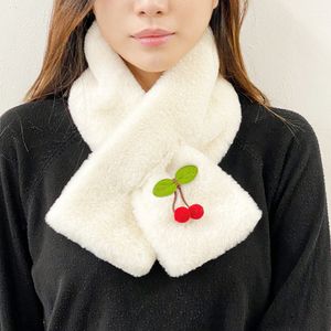 체리 퍼 목도리 6color