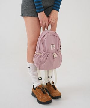 미니 스트링 백팩 베이비핑크