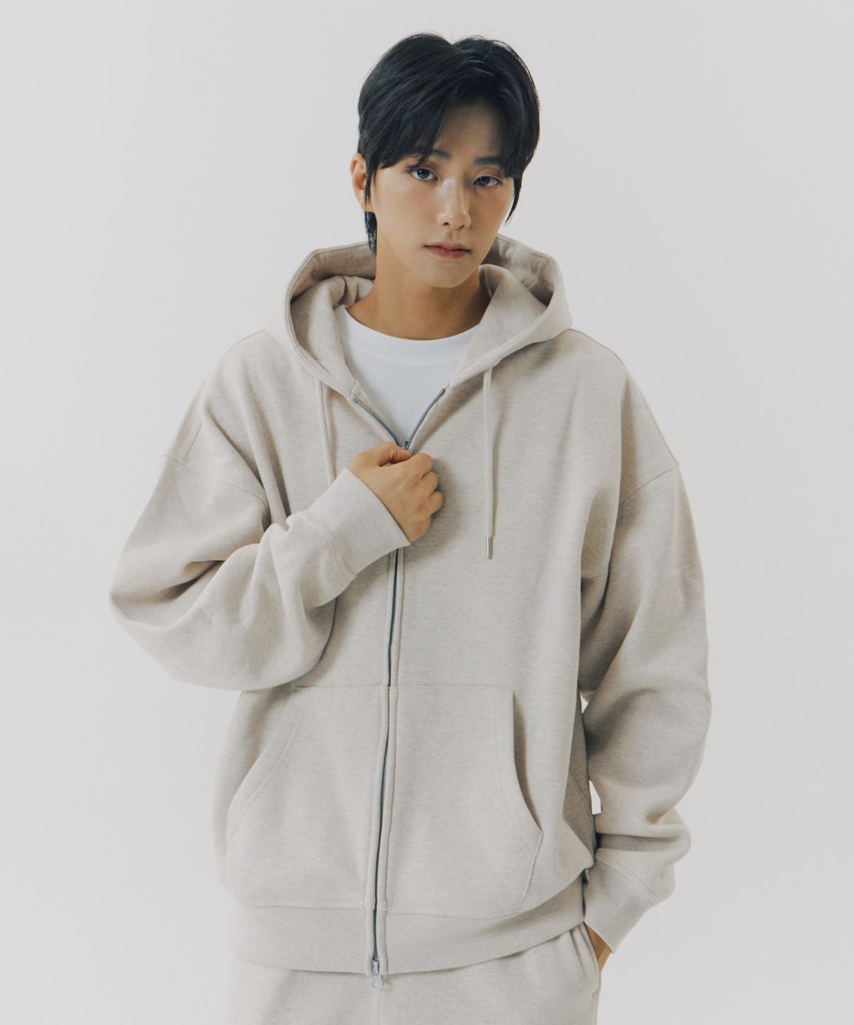 윌리워 스튜디오(WILLIWAW STUDIO) 기모 후드 스웨트 ZIP-UP [ 6 COLOR ]