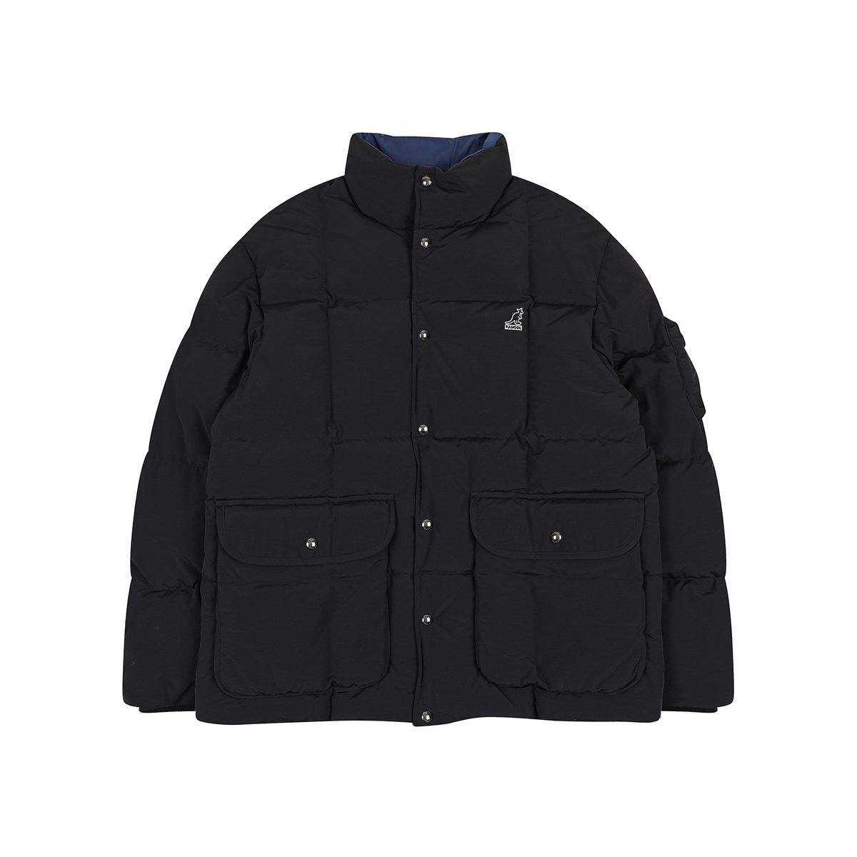 캉골(KANGOL) 레트로코어 60/40 다운 점퍼 8163 블랙