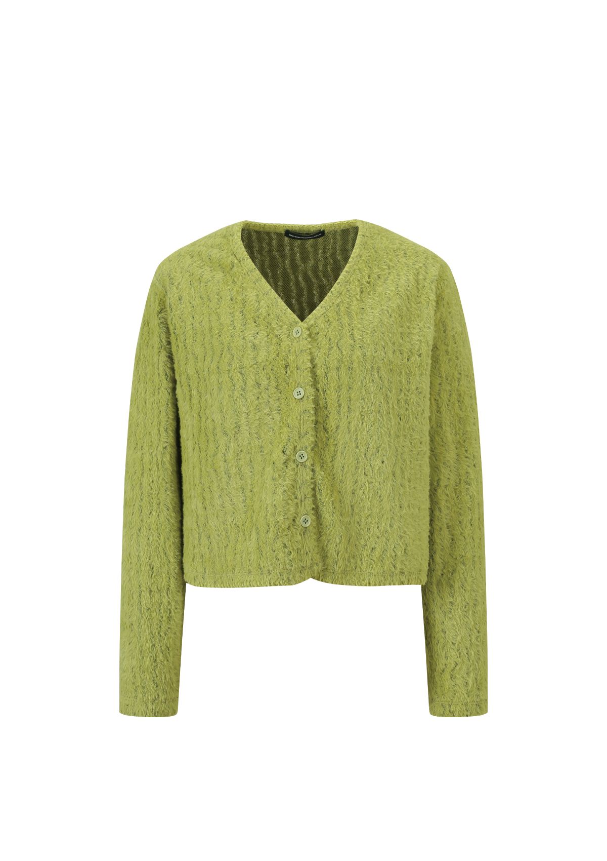 MUSINSA COTTONREBIRTHCLUB Vegan Alpaca Cardigan (Green)