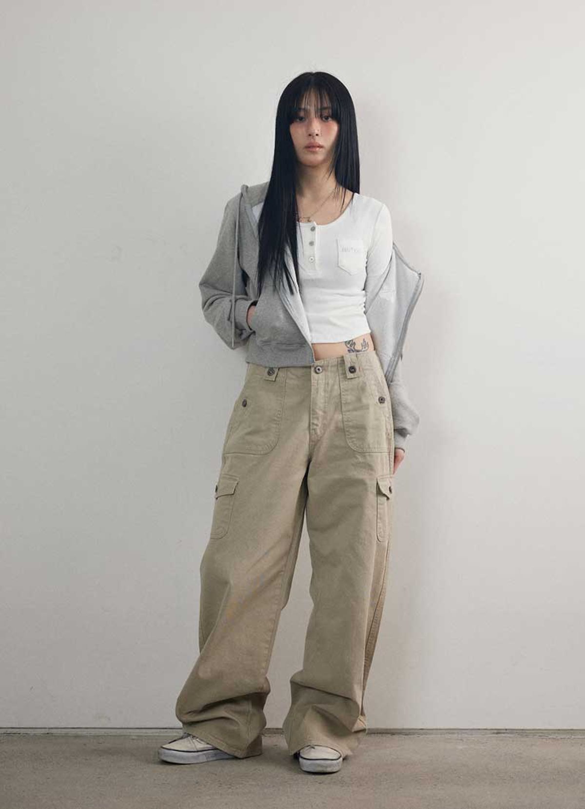 애즈온(ASON) JED CARGO PANTS / BEIGE