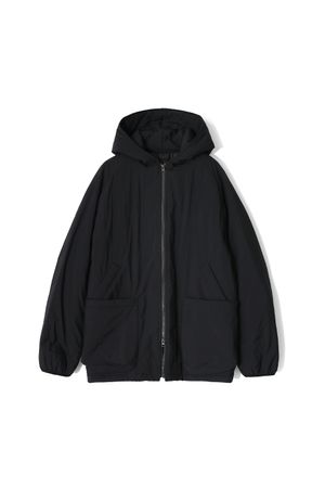 Moscow Water Repellent Padding Hoodie Jacket Black Navy