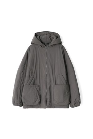 Moscow Water Repellent Padding Hoodie Jacket Charcoal