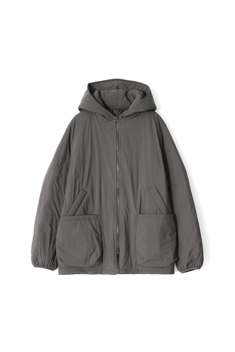 Moscow Water Repellent Padding Hoodie Jacket Charcoal