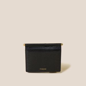 Mael Half Wallet (Black)_RCWFX24645BKX