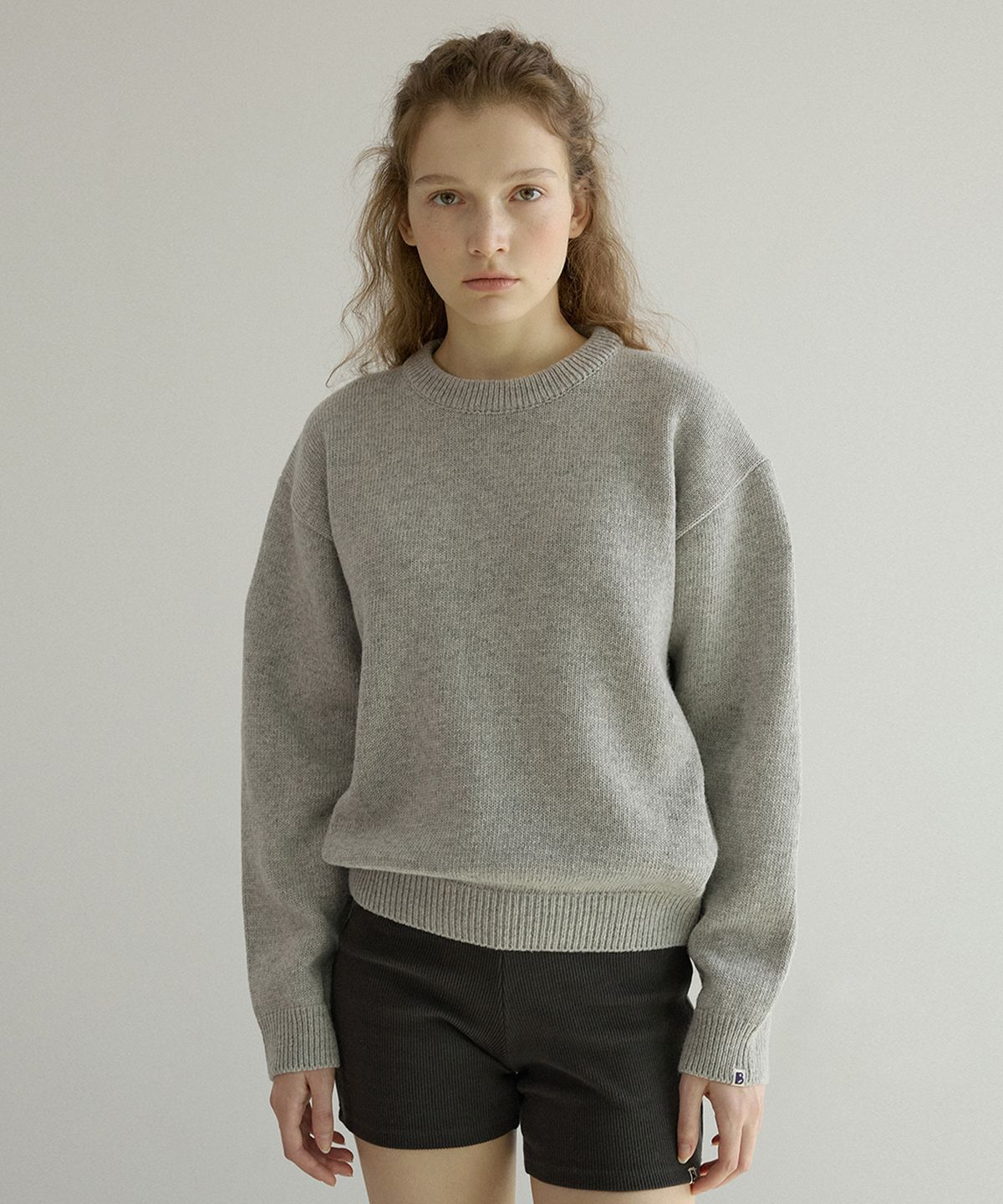 썸웨어버터(SOMEWHEREBUTTER) Essential Wool Round Knit - 5color