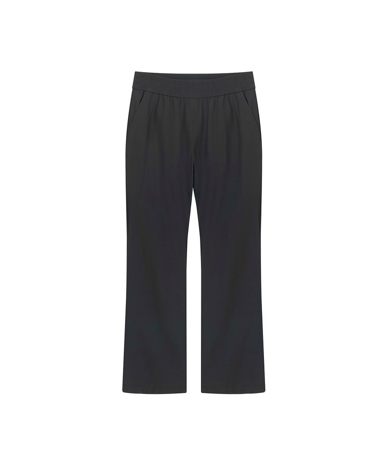 W 무브 라이트 기모 부츠컷 팬츠 Dark Gray