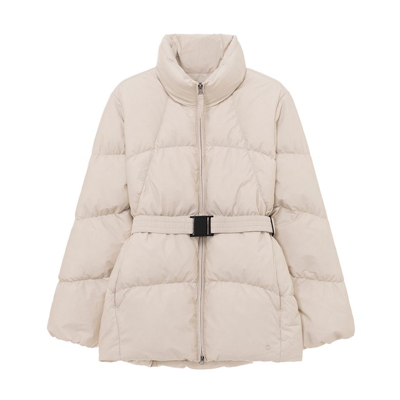 W Nc 벨티드 다운 Light Beige