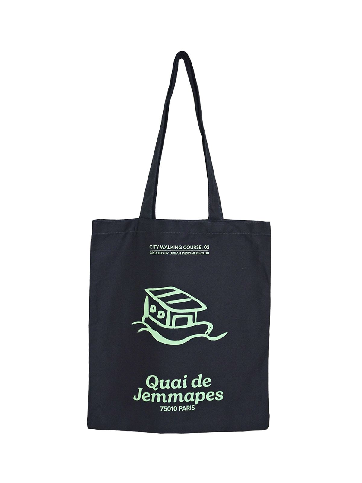 아코크(ACOC) [ACOC X UDC PARIS] Artwork Eco Bag_Navy