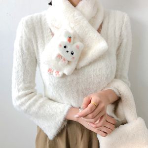 큐티 버니 에코퍼 목도리 4color