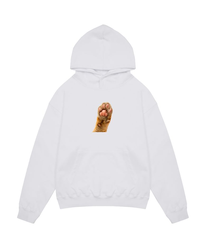 CAT FOOT HOODIE (2 COLOR)